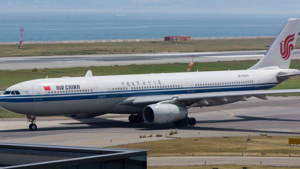 Avión de Air China