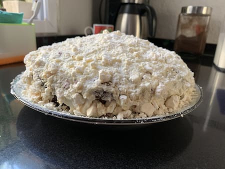 Torta Balcarce. Foto X @cocinerosarg