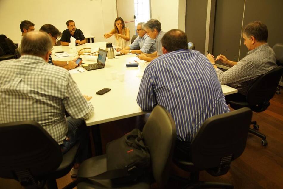 Malena Galmarini recorrió la Planta Gral San Martín