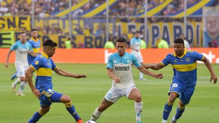Boca vs. Racing; Trofeo de Campeones; alargue. Foto: Télam.