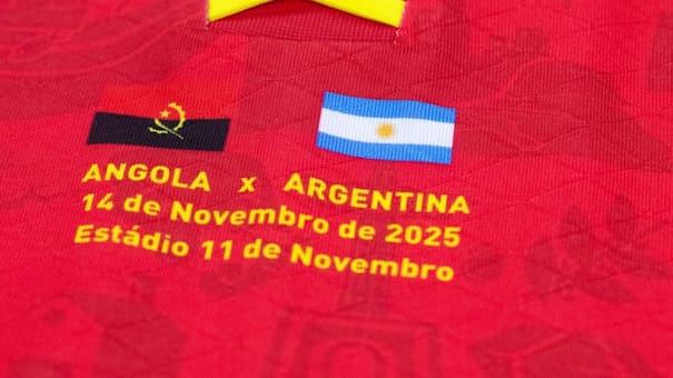 Angola estrenará una camiseta “edición limitada” ante la Selección Argentina: el diseño exclusivo