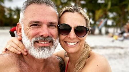 Caramelito Carrizo y Damián Giorgiutti. Foto: Instagram @damiangiorgiutti.