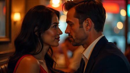 Pareja, romance, novios. Foto: Freepik AI.