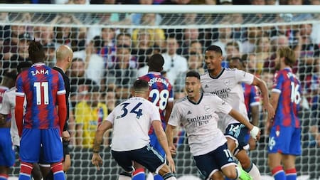 Crystal Palace vs Arsenal, Premier League. Foto: EFE.