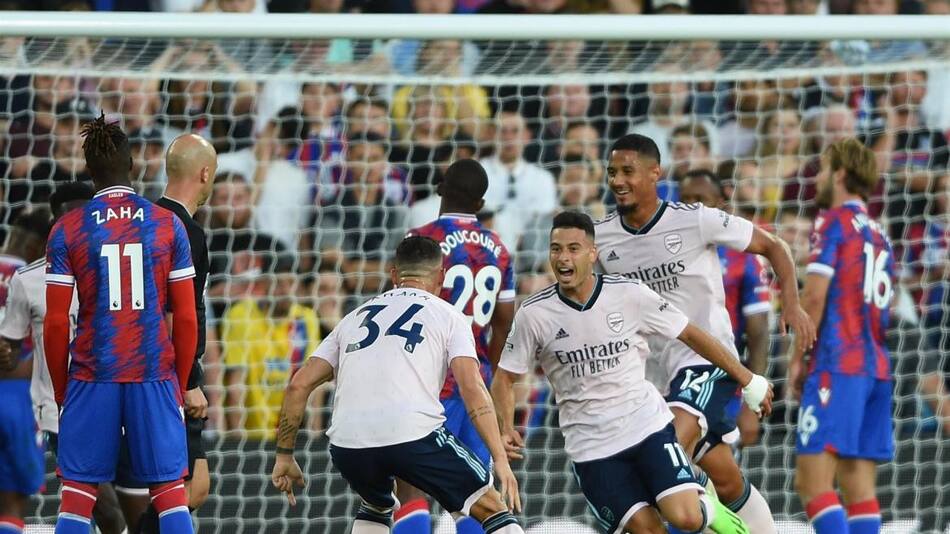 Crystal Palace vs Arsenal, Premier League. Foto: EFE.