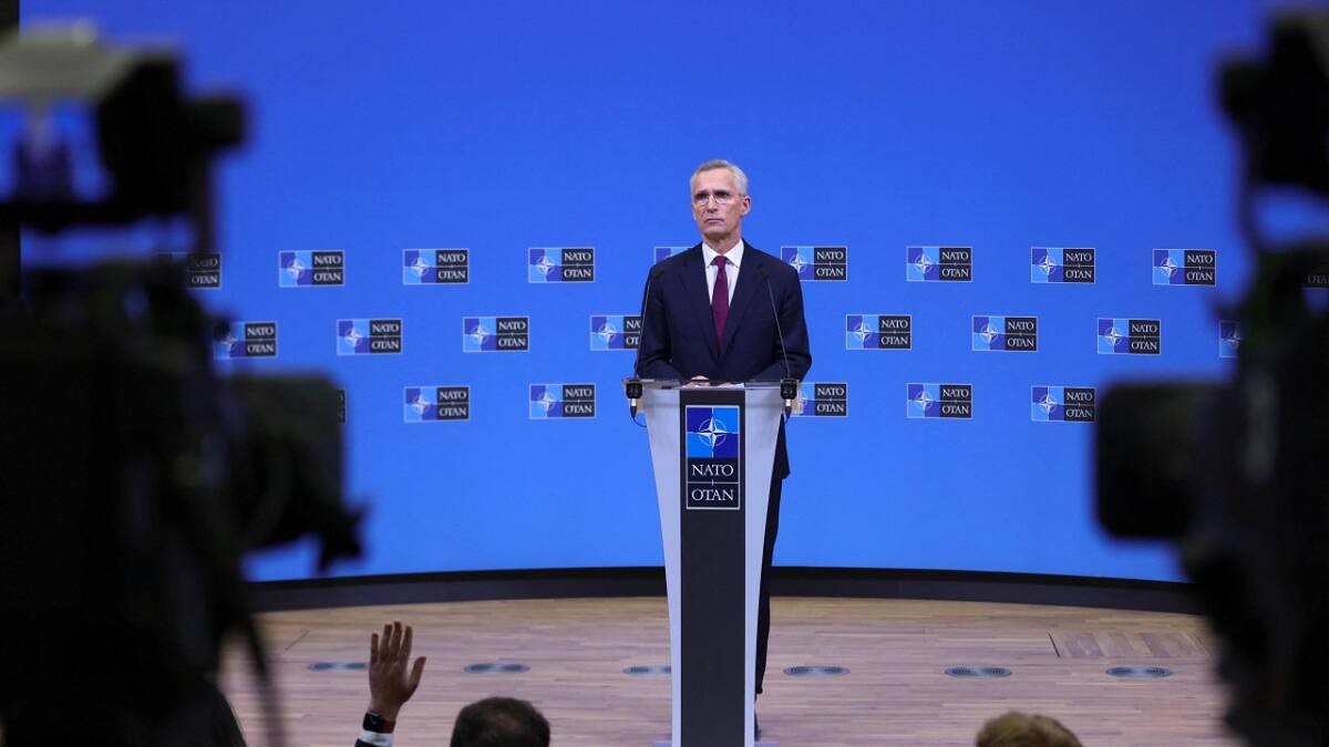 Jens Stoltenberg, secretario general de la OTAN. Foto: Reuters.