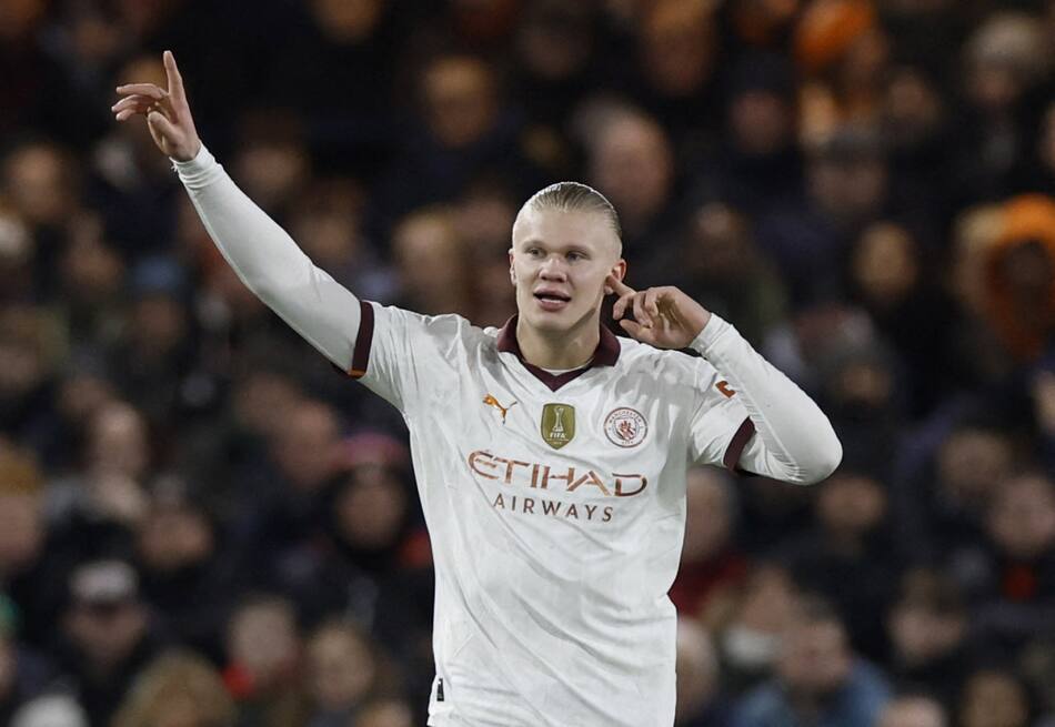 Erling Haaland. Foto: REUTERS.