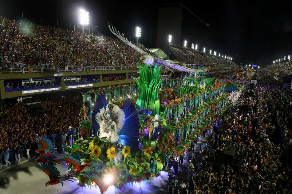 Carnaval festejos - Río de Janeiro Brasil Foto Reuters