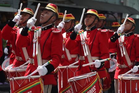 Conmemoración del Día del Mar en Bolivia.