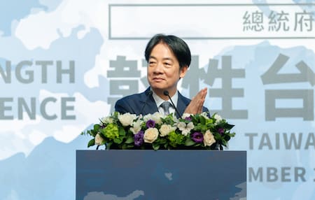 William Lai, presidente de Taiwán.