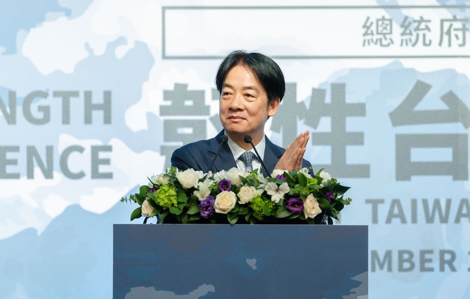 William Lai, presidente de Taiwán.