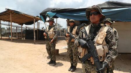 Fuerzas militares peruanas. Foto: Reuters