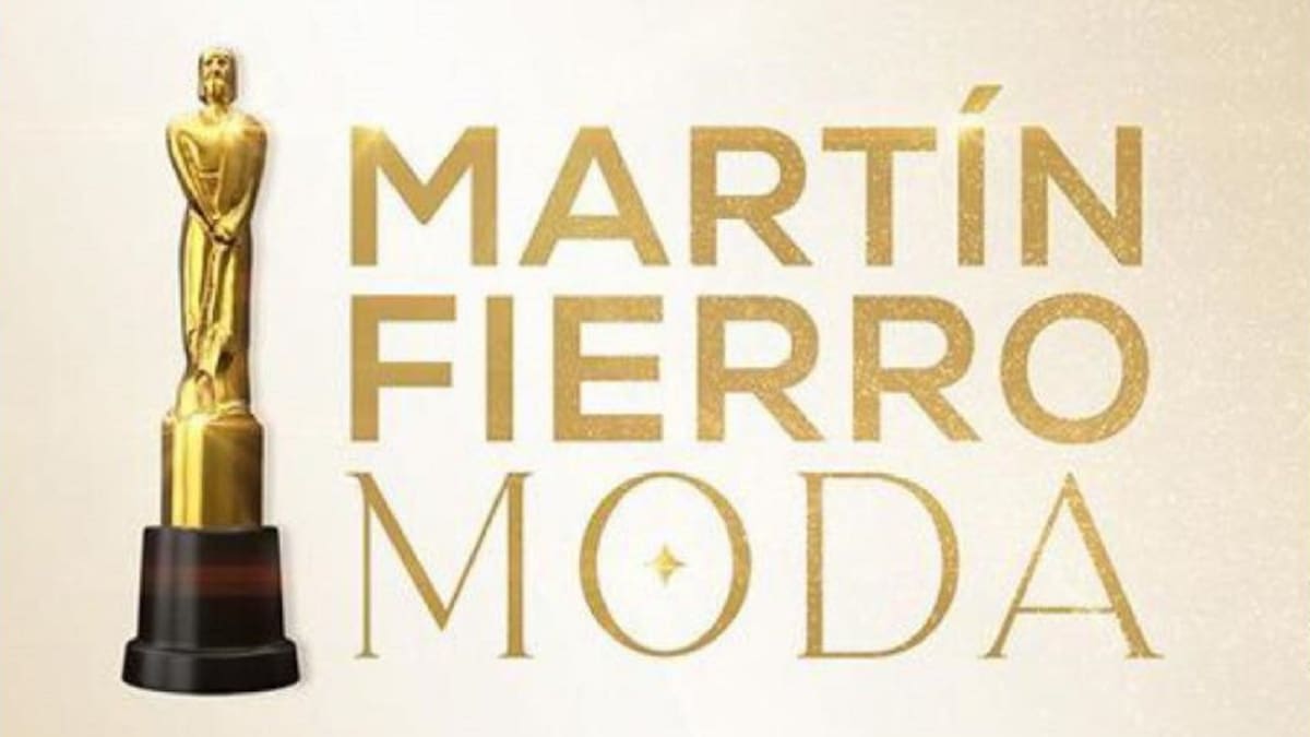 Premios Martín Fierro de Moda. Foto: Instagram.