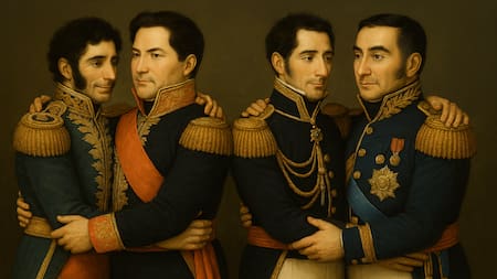De San Martín a Rosas: las amistades entrañables entre próceres que nunca te contaron en la escuela