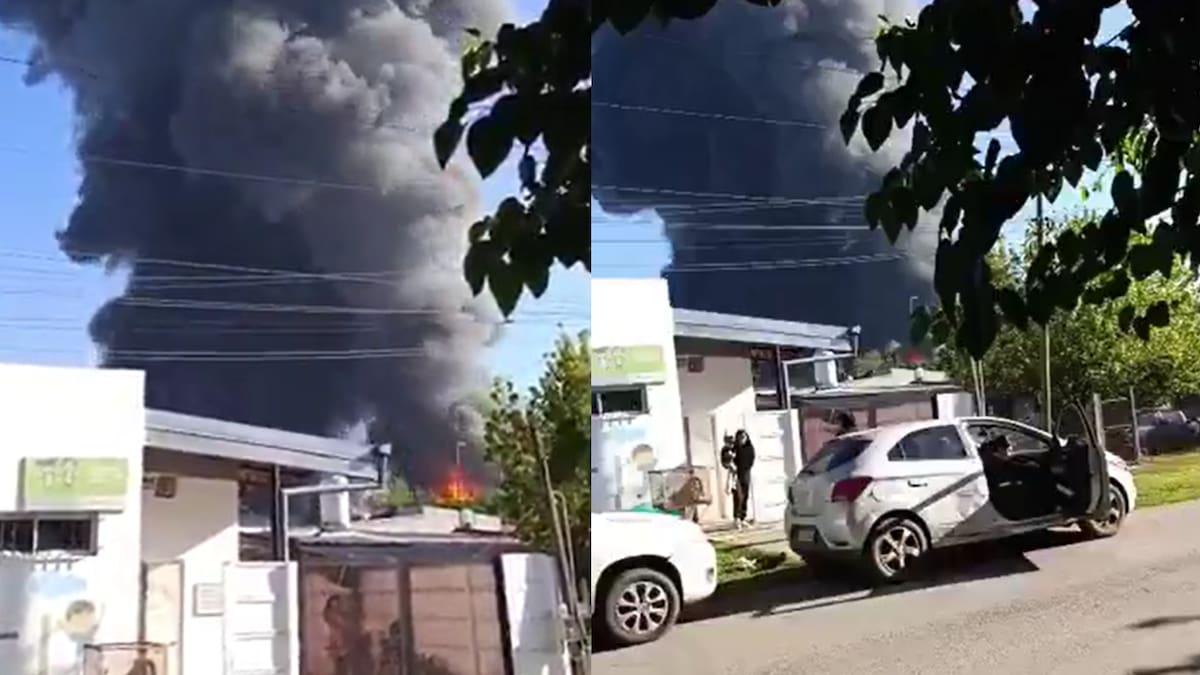 Incendio en Francisco Álvarez.