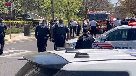 Estados Unidos: al menos un muerto y varios heridos frente a una funeraria en Washington DC