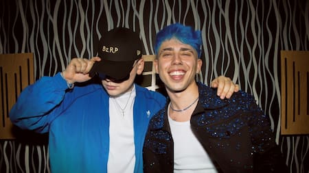 Bizarrap y Luck Ra. Foto: redes sociales