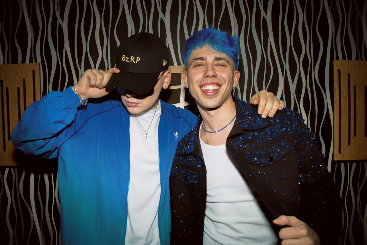 Bizarrap y Luck Ra. Foto: redes sociales