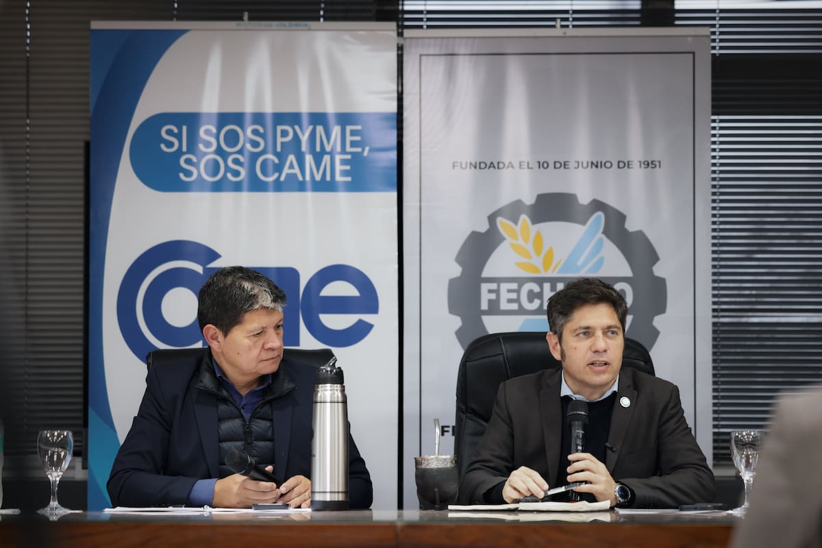 Axel Kicillof en Chaco.