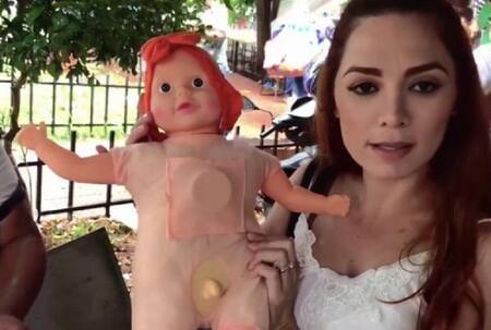 Muñecas trans incautadas en Ciudad del Este