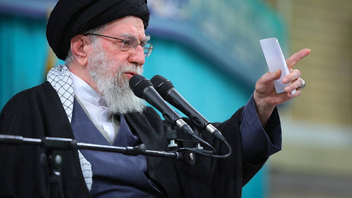 El líder supremo iraní, Ali Jameneí.