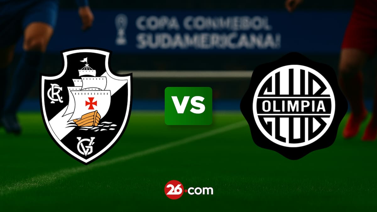 Vasco da Gama vs. Olimpia EN VIVO hoy: resultado, goles y minuto a minuto de la Copa Sudamericana 2026