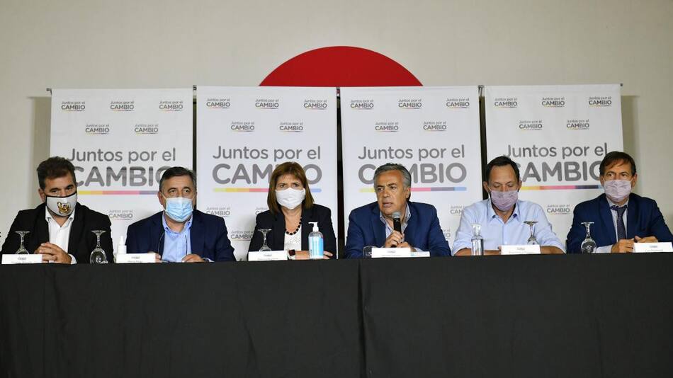 Conferencia de prensa de integrantes de Juntos por el Cambio, AGENCIA NA