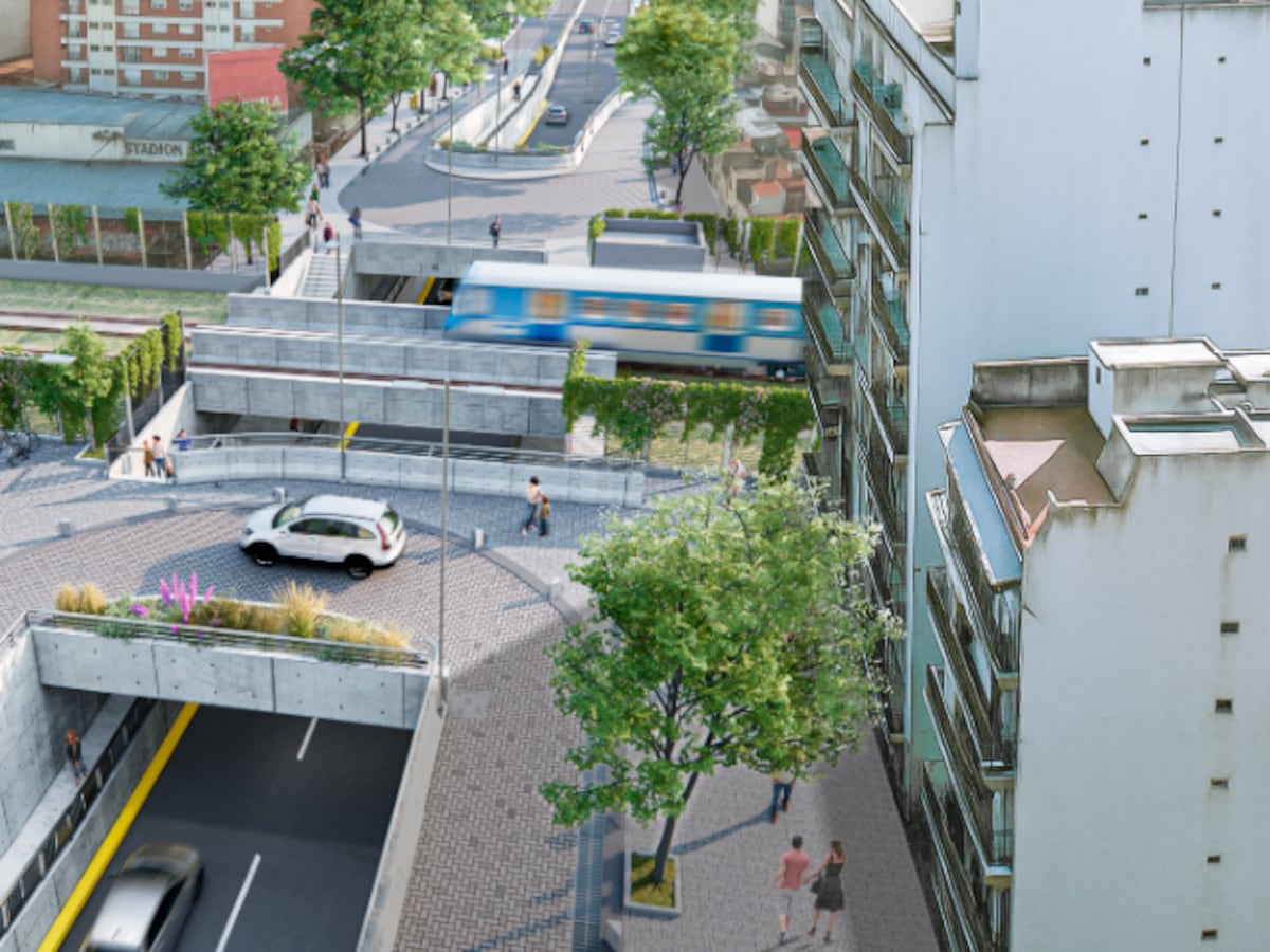 Cambia el tránsito en CABA: construyen un nuevo túnel en uno de los cruces ferroviarios más odiados por los conductores