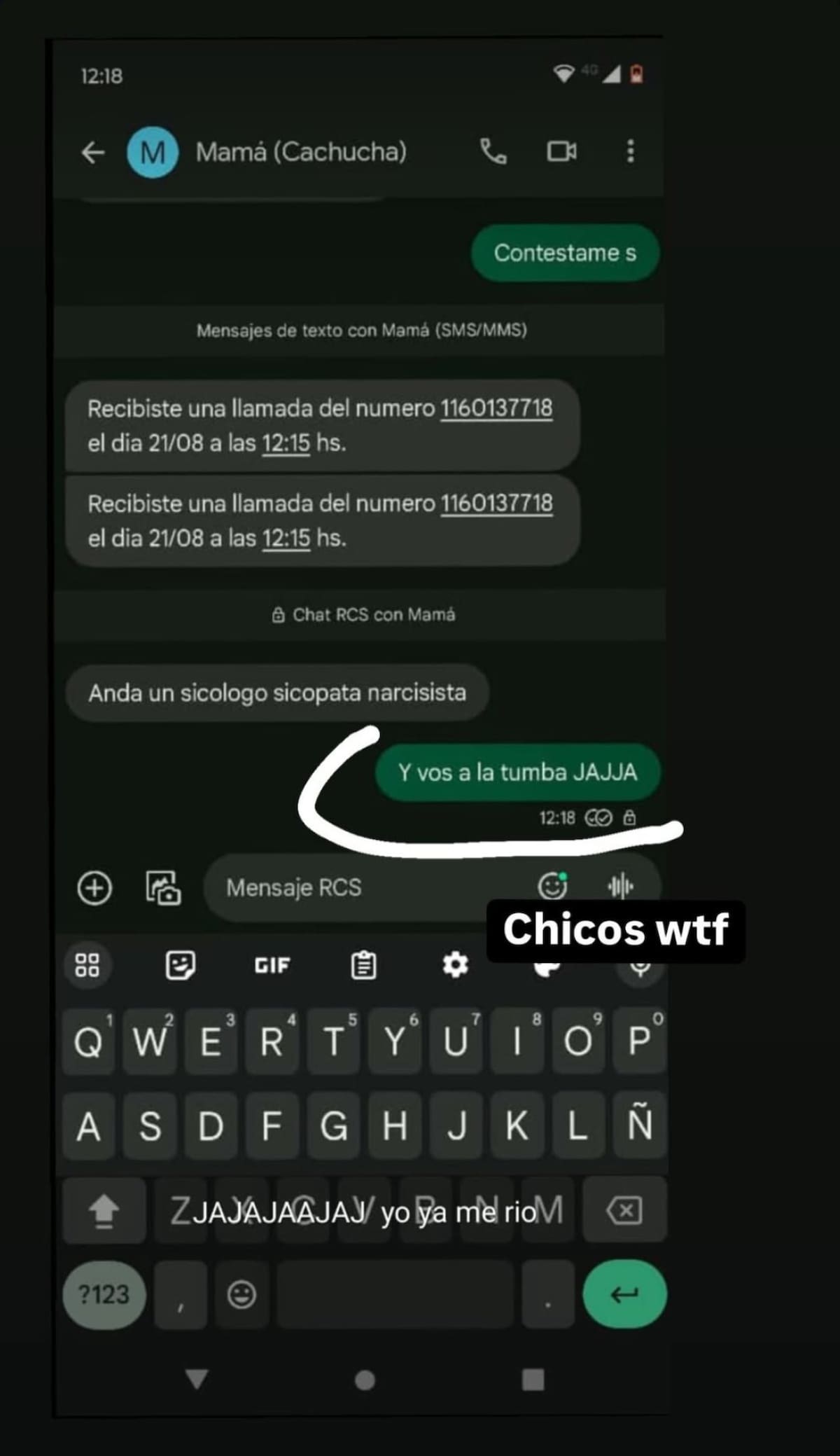 Algunas de las capturas que se viralizaron en la redes. Foto: X/@badgyaItom.
