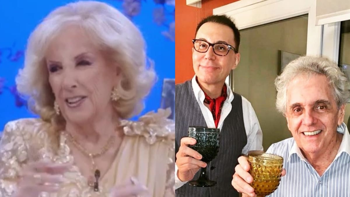 Mirtha Legrand contó por qué Marcelo Polino no asistió al homenaje a Antonio Gasalla. Fotos: Instagram.