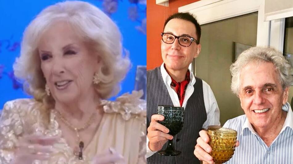 Mirtha Legrand contó por qué Marcelo Polino no asistió al homenaje a Antonio Gasalla. Fotos: Instagram.