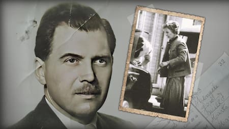 Josef Mengele y Marta María Will. Fotos: AGN/Canal26.com