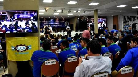 Congreso Nacional de la UOM - Simulacro de eleccion presidencial 2019