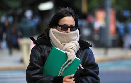 Frío, ola polar. Foto: NA.