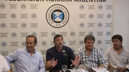 Federación Agraria Argentina - críticas al Gobierno