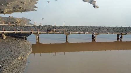 Puente del embalse Paso Severino. Foto: captura.