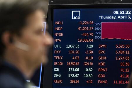 Mercados, bolsa de valores, riesgo país, Wall Street. Foto: EFE/Justin Lane