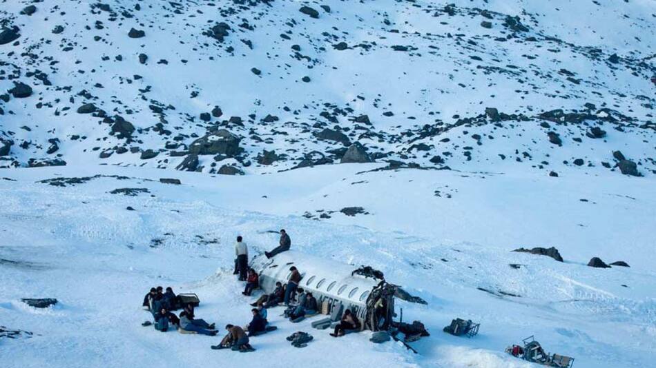 La Sociedad de la nieve. película. Foto: Twitter