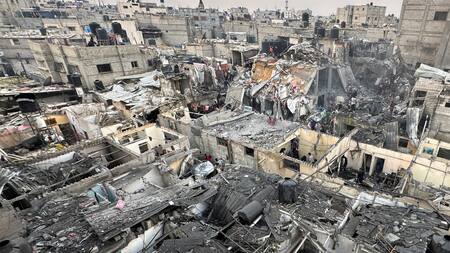 La situación en Gaza en pleno conflicto entre Israel y Hamás. Foto: Reuters