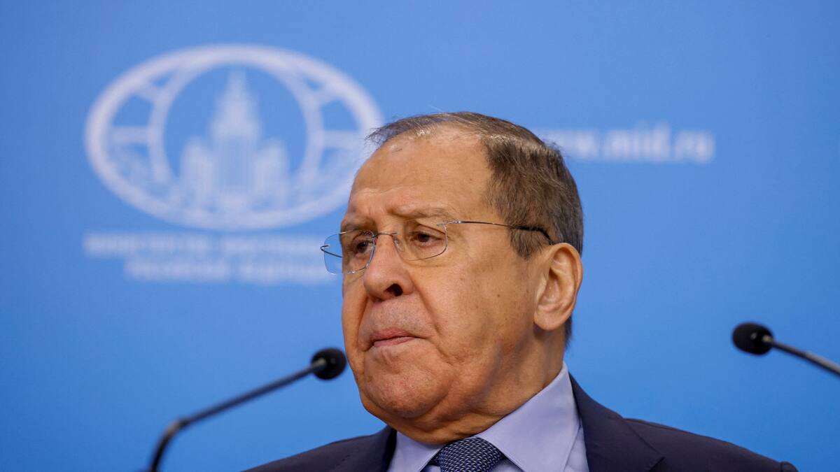 Sergei Lavrov. Foto: REUTERS.