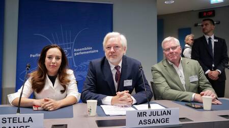 Julian Assange habló ante el Consejo de Europa: "Soy libre porque me declaré culpable de haber hecho periodismo"