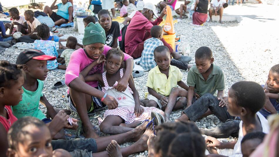 La población haitiana es la que más sufre. Foto: Reuters