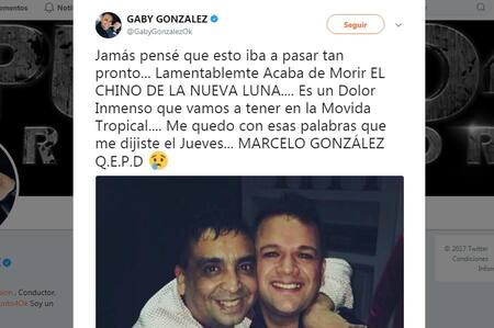 Muerte de El Chino - La Nueva Luna - Redes sociales