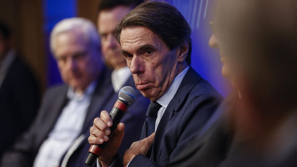 José María Aznar, expresidente del gobierno de España. Foto: EFE.