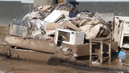 Inundaciones en Chile. Foto: captura video Ruptly.