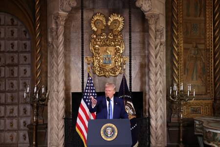 Donald Trump, presidente de Estados Unidos. Foto: Reuters/Kevin Lamarque