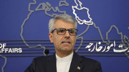 Esmail Baqaee, portavoz de Ministerio de Asuntos Exteriores de Irán. Foto: Reuters.