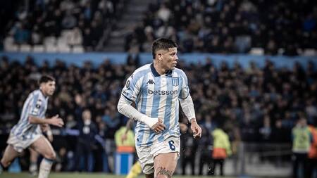 Buena noticia en Racing: Marcos Rojo fue habilitado para jugar el Torneo Clausura
