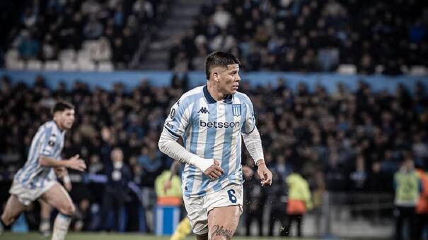 Buena noticia en Racing: Marcos Rojo fue habilitado para jugar el Torneo Clausura