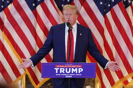 Trump fue encontrado culpable en el juicio contra Stormy Daniels. Foto: Reuters